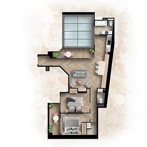 Appartamento con 2 camere da letto